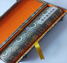 商洛市书画装裱案例